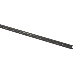 Handson rail enkel mat zwart 200 cm (2 stuks)