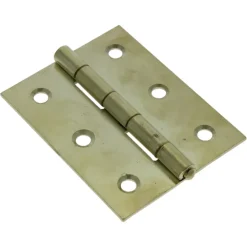 HANDSON Scharnier 60x46 mm vermessingd - 2 stuks