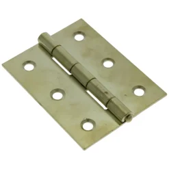 HANDSON Scharnier 60x46 mm vermessingd - 2 stuks