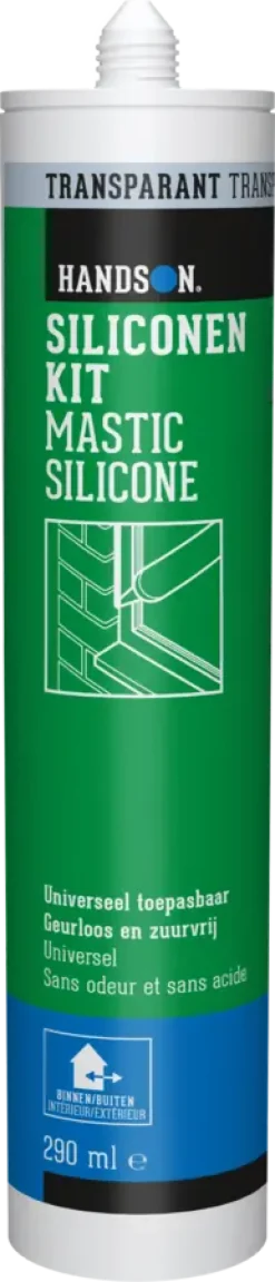 Handson siliconenkit transparant 290 ml