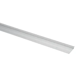 Handson slijtstrip aluminium 93 cm met rubber lip