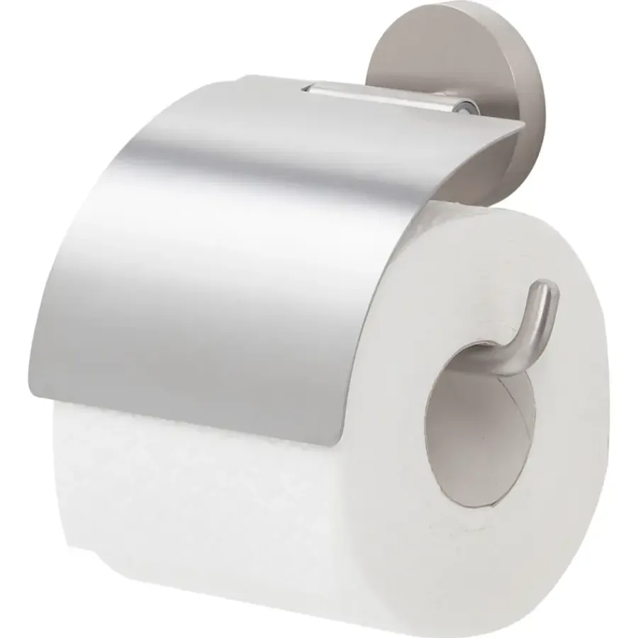 Handson Smart toiletrolhouder met klep rvs