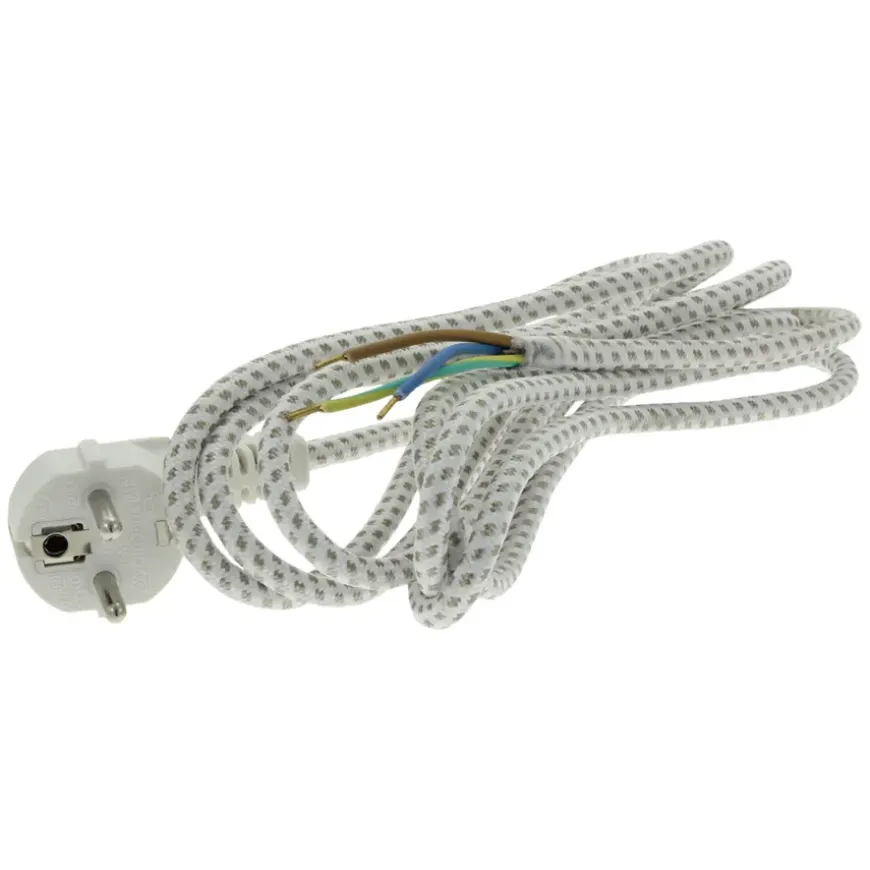 Handson snoer met stekker apparaat wit