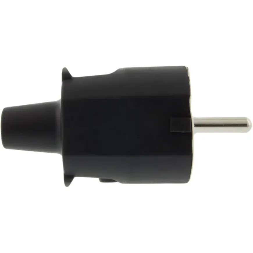 Handson Stekker PVC RA Zwart