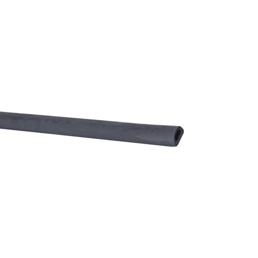 Handson tochtband D-profiel EPDM rubber antraciet 3 meter 2 stuks
