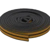 Handson tochtband P-profiel EPDM rubber antraciet 3 meter 2 stuks