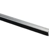 Handson tochtstrip met borstel breed aluminium 250 cm