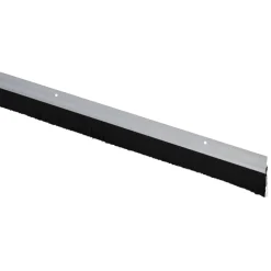 Handson tochtstrip met borstel breed aluminium 250 cm