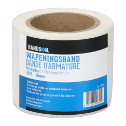 Handson wapeningsband zelfklevend voor gipsplaten 45 m 50 mm wit