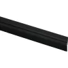 Handson zelfklevende aluminium tochtstrip met borstel 93 cm zwart