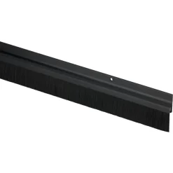 Handson zelfklevende tochtstrip PVC met borstel 93 cm zwart