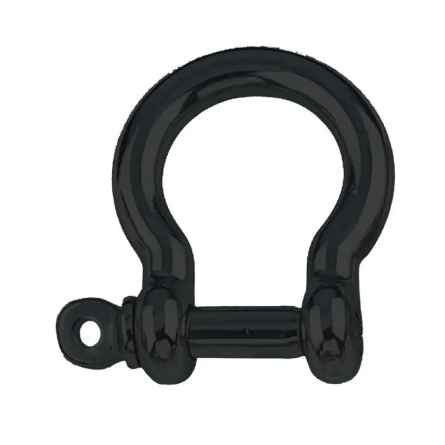 KPE Holland Harpsluiting 8mm RVS Zwart
