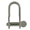 KPE Holland Harpsluiting plat met schroefpen 4mm