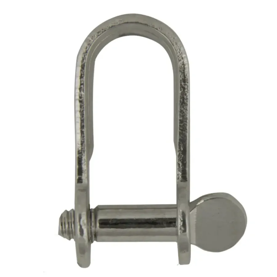 KPE Holland Harpsluiting plat met schroefpen 4mm