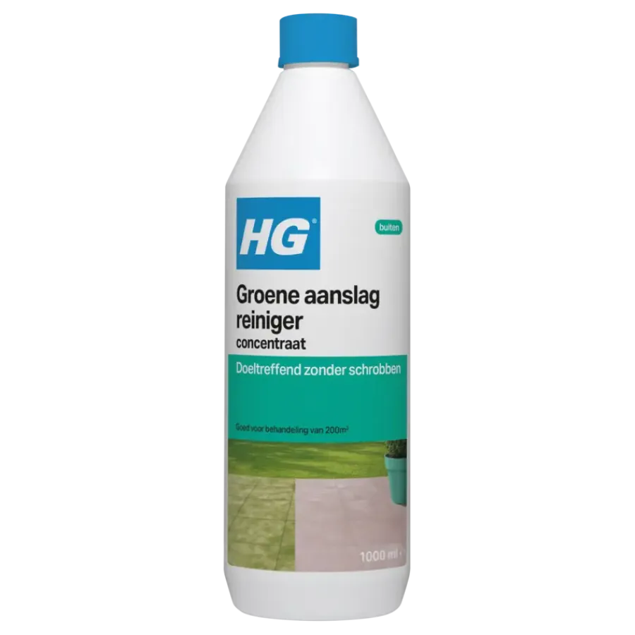HG groene aanslagreiniger concentraat 1 liter