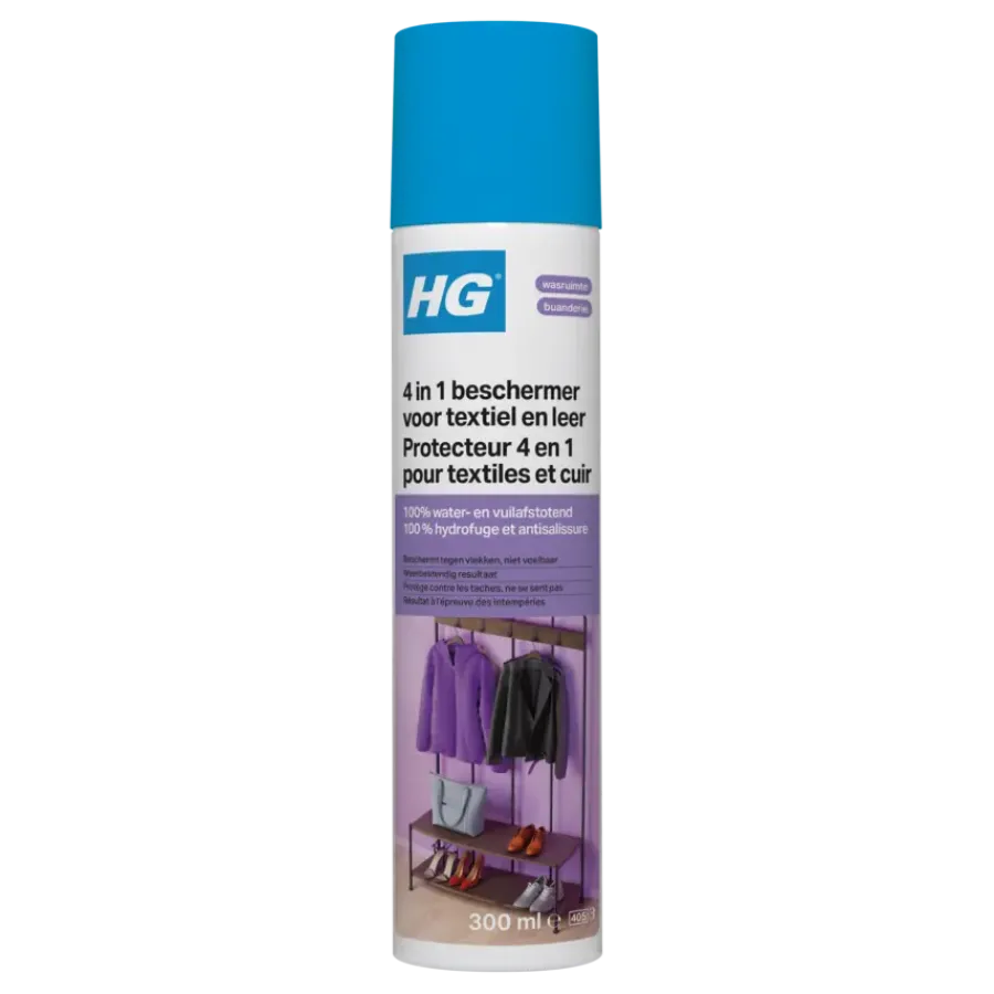 HG 4 in 1 beschermer voor textiel 300 ml