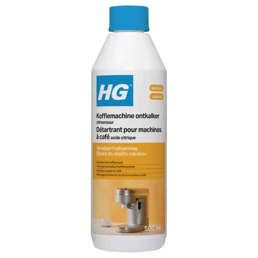 HG koffiemachine ontkalker citroenzuur 500 ml
