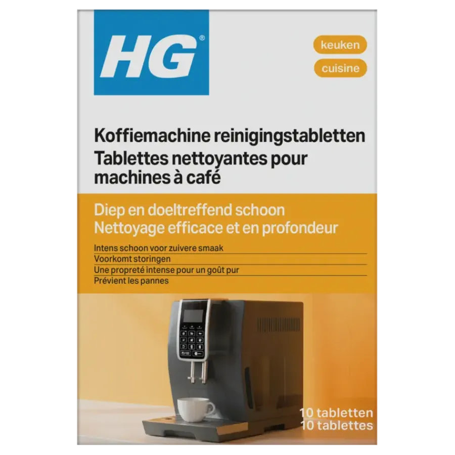 HG koffiemachine reinigingstabletten