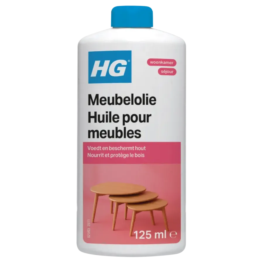 HG meubelolie eiken 125 ml