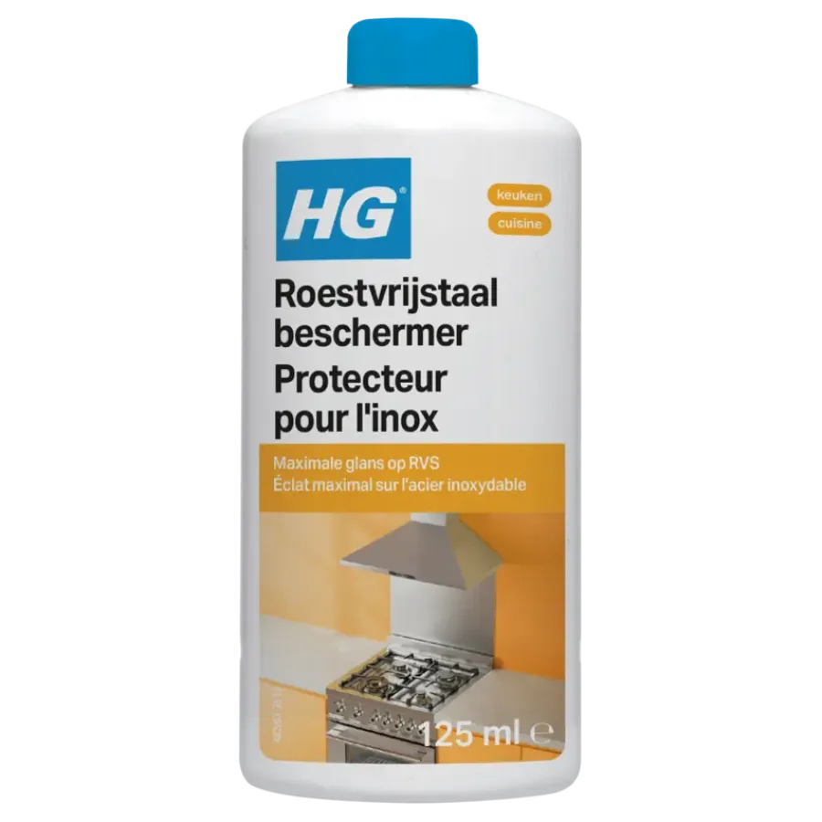 HG roestvrijstaal beschermer 125 ml