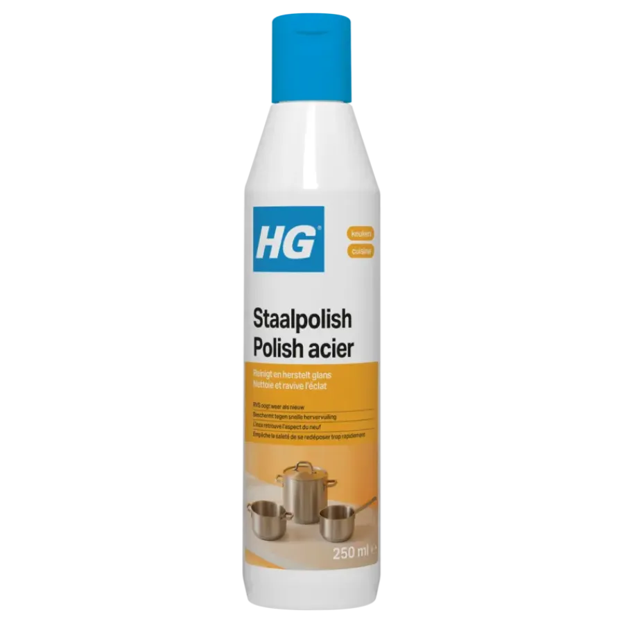 HG staalpolish 250 ml