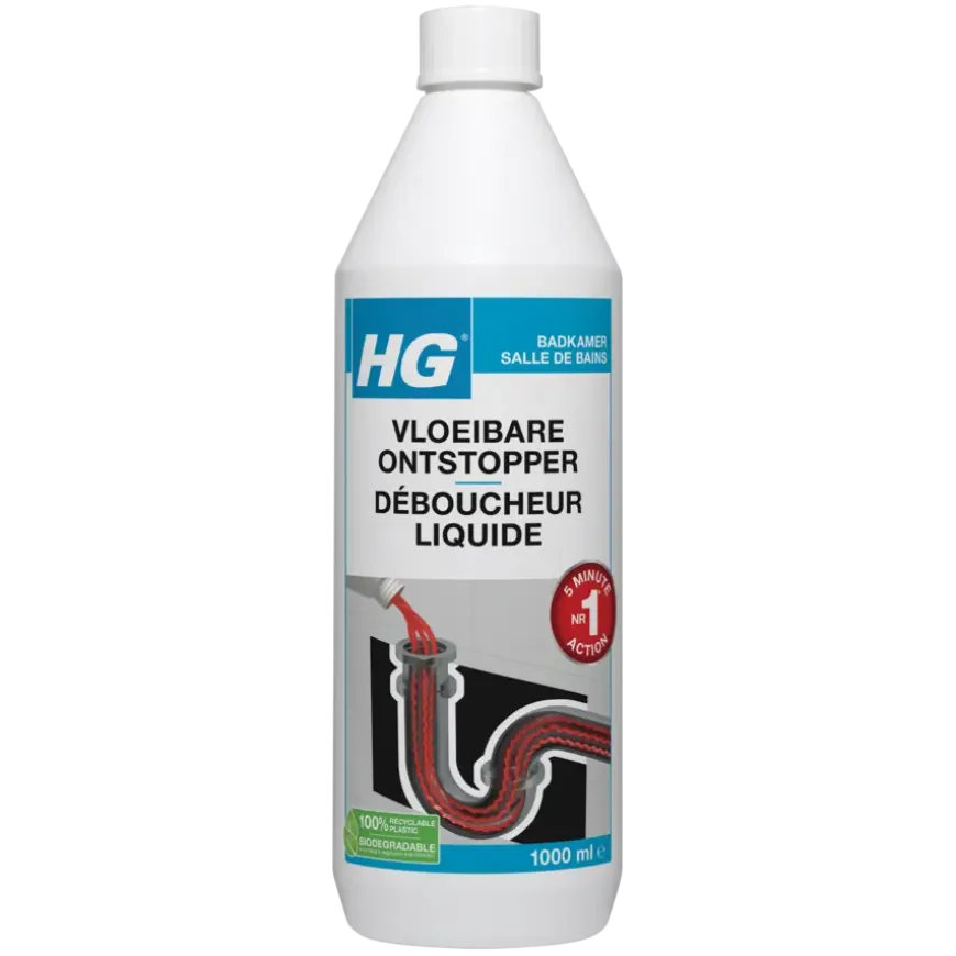HG vloeibare ontstopper 1 liter