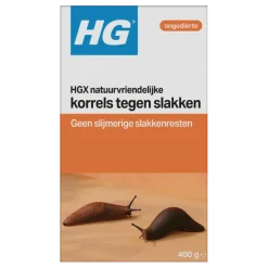HG X natuurvriendelijke korrels tegen slakken 400 gr