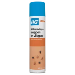HG X spray tegen muggen en vliegen 400 ml