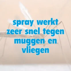HG X spray tegen muggen en vliegen 400 ml