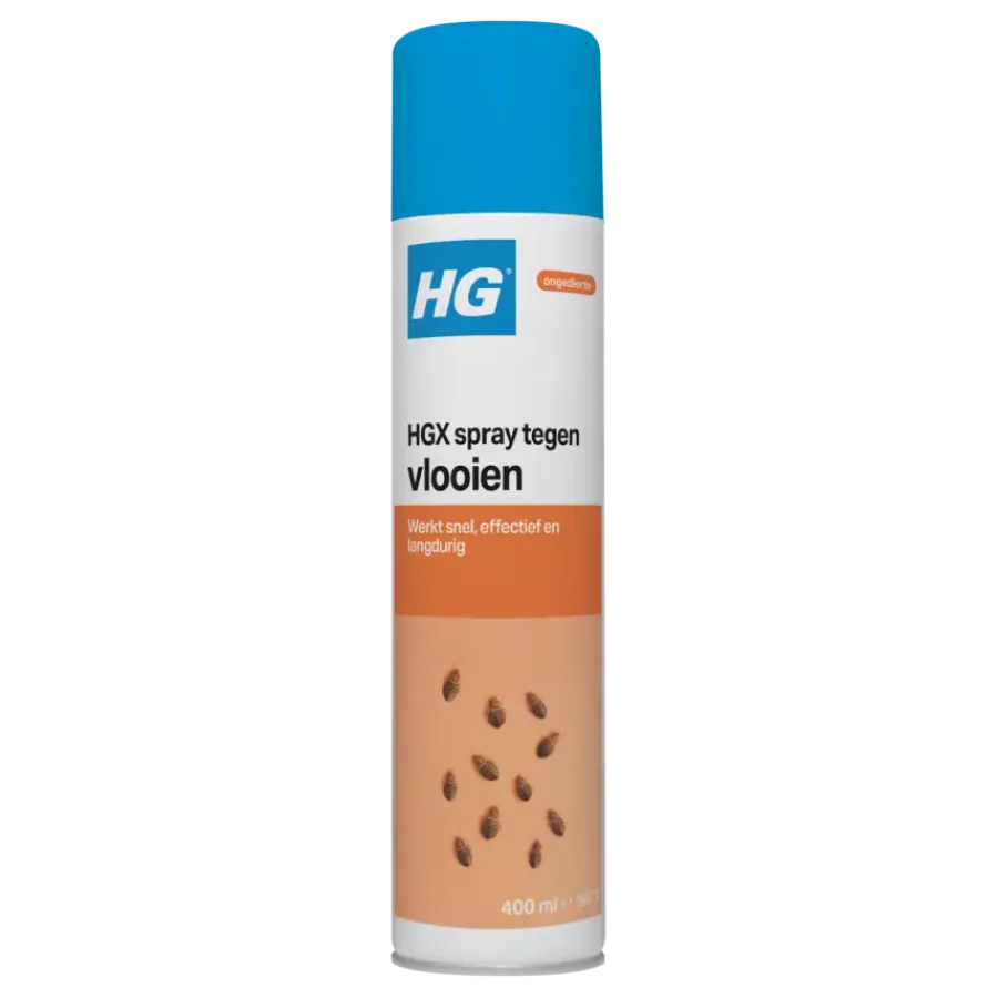 HG X spray tegen vlooien 400 ml