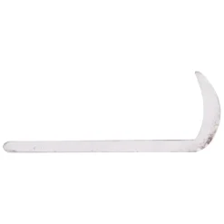 Hockeystickprofiel kunststof wit 8x21 mm lengte 260 cm