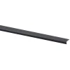 Geen Hockeystickprofiel kunststof antraciet 8x21 mm 260cm