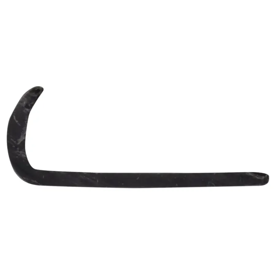 Geen Hockeystickprofiel kunststof antraciet 8x21 mm 260cm