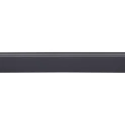 Geen Hockeystickprofiel kunststof antraciet 8x21 mm 260cm