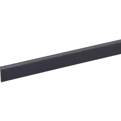 Geen Hockeystickprofiel kunststof antraciet 8x21 mm 260cm