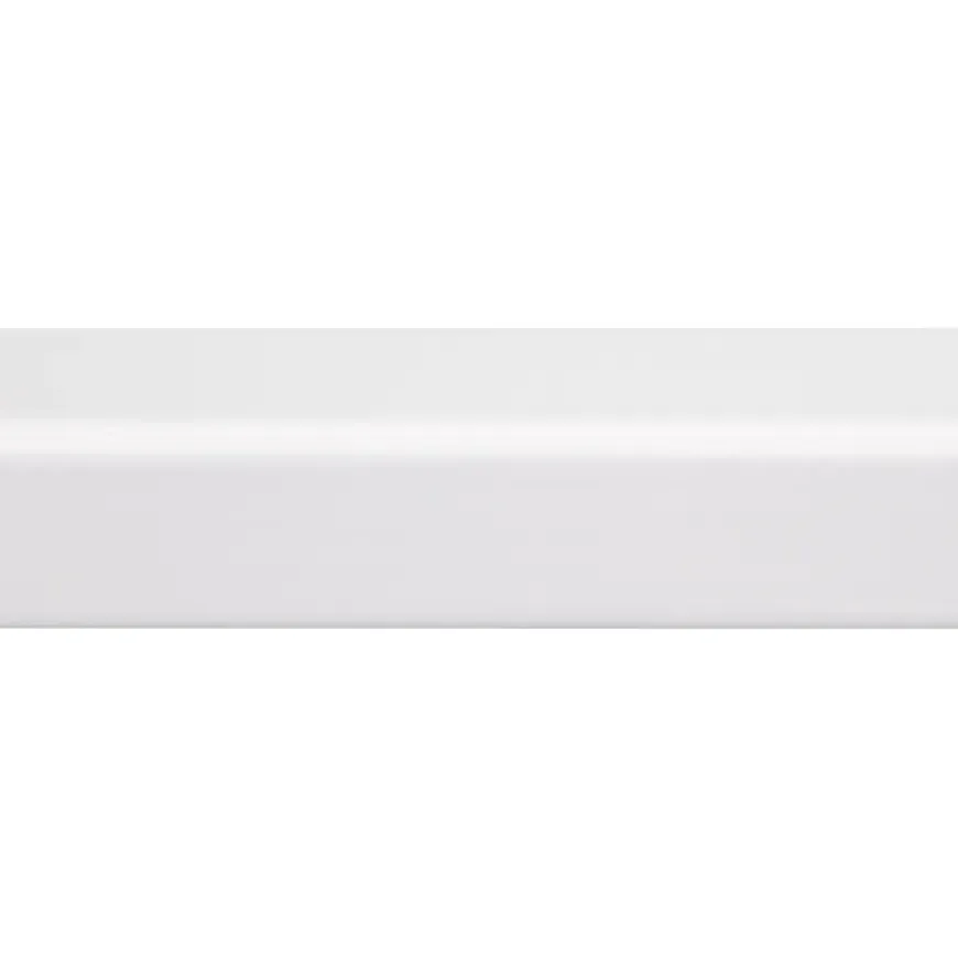 Hoeklat grenen wit gelakt 27x27mm 270cm
