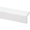 Hoeklat grenen wit gelakt 34x34mm 270cm