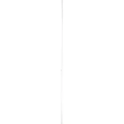 Hoeklat grenen wit gelakt 34x34mm 270cm