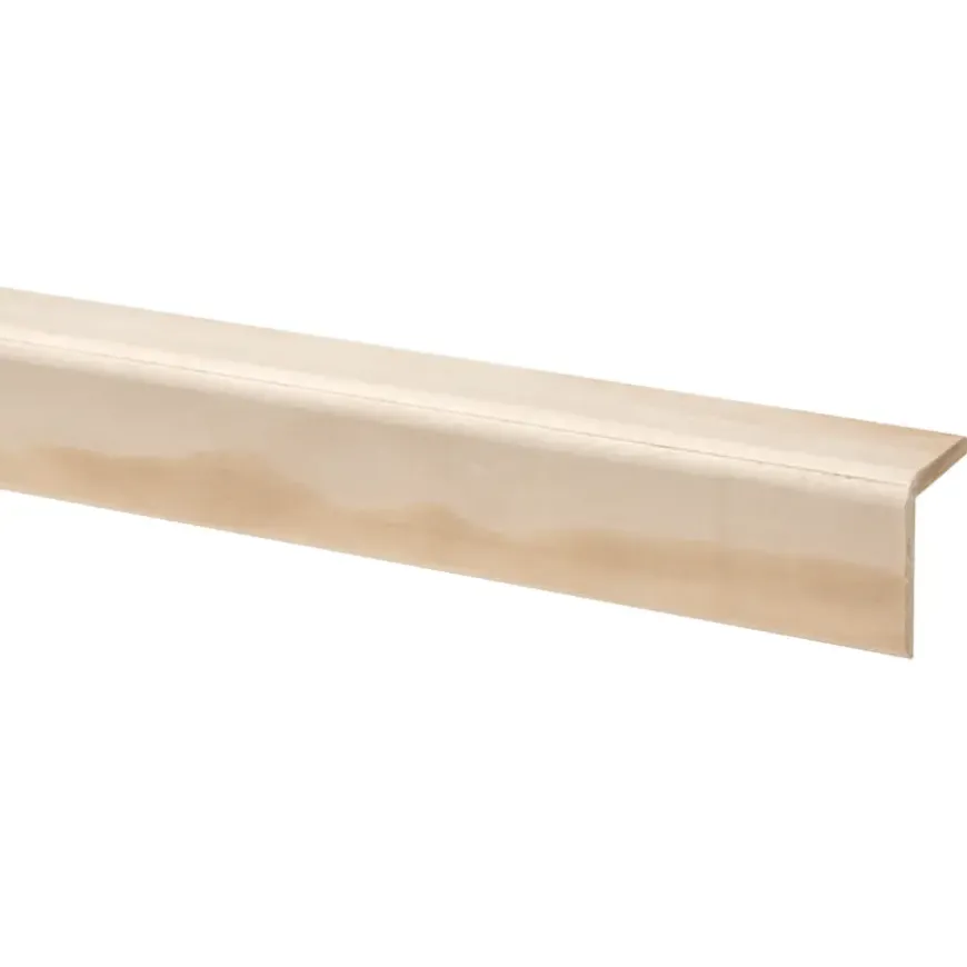 Hoeklat grenen 34x34 mm lengte 270 cm
