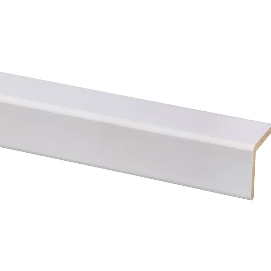Hoeklat rond grenen 36x36 mm lengte 270 cm gegrond