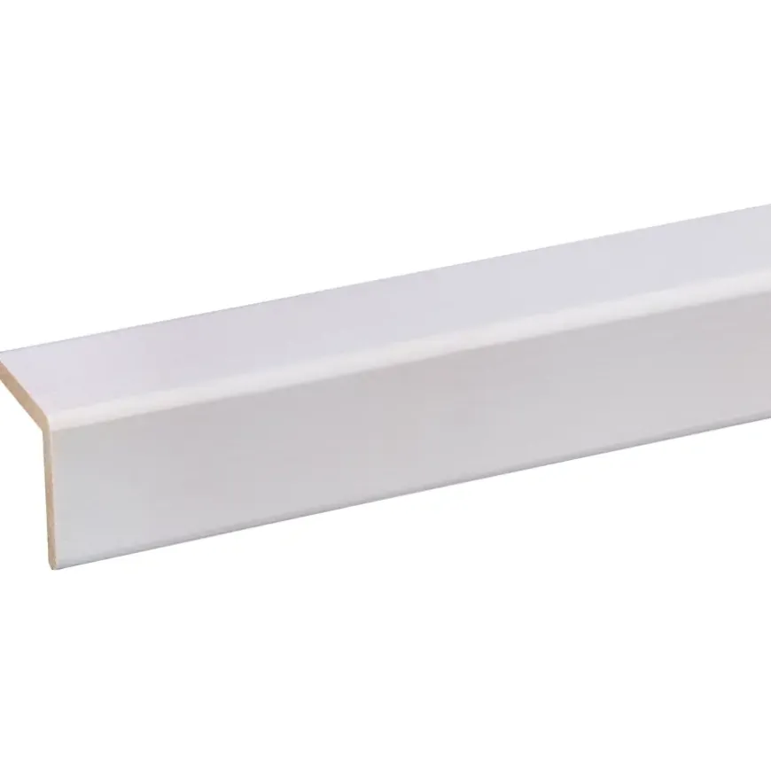 Hoeklat rond grenen 36x36 mm lengte 270 cm gegrond