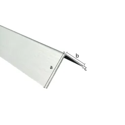 Geen Hoekprofiel aluminium brut 30x30x1x2600mm