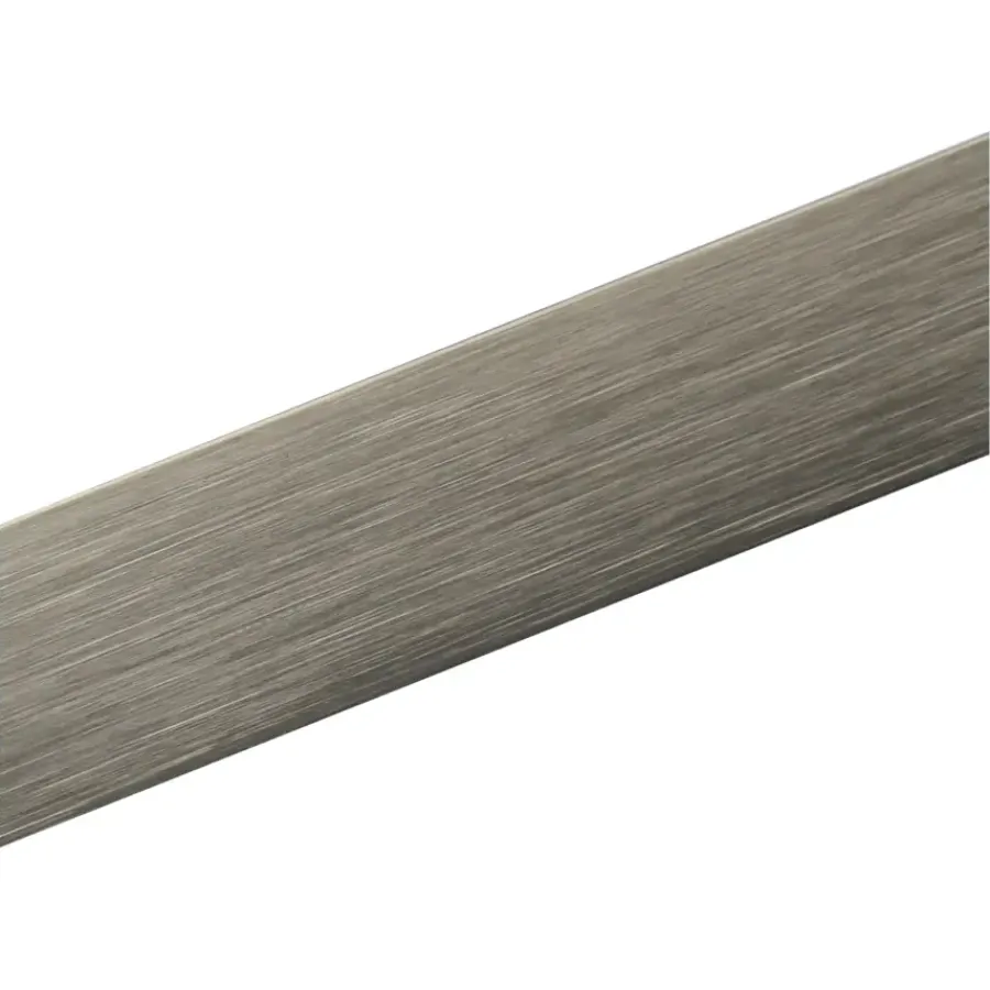 Geen Hoekprofiel aluminium titanium 10x10x1x1000mm