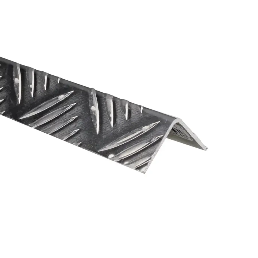 Geen Hoekprofiel aluminium traan 40x40x1,5x1000mm