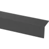 Geen Hoekprofiel antraciet 30x30mm 260cm zelfklevend