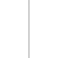 Hoekprofiel kunststof antraciet 15x15 mm 260 cm