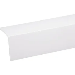 Hoekprofiel kunststof wit 40x40 mm 260 cm