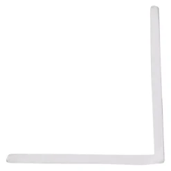 Hoekprofiel kunststof wit 20x20 mm 260 cm