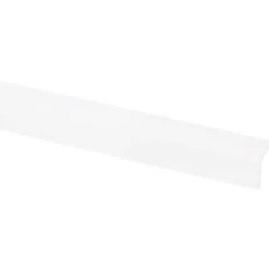 Geen Hoekprofiel kunststof wit zelfklevend 15x15mm 260cm