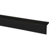 Hoekprofiel kunststof zwart 50x50mm 260 cm